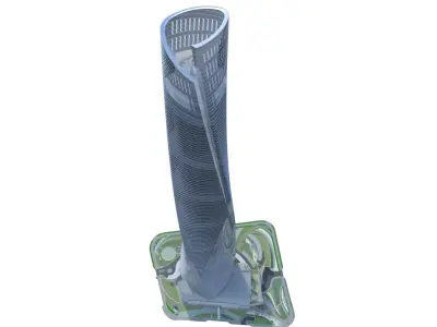 Shanghai Tower China 3D model