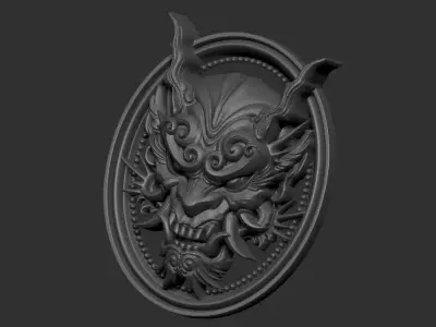 dragon head 3D print model