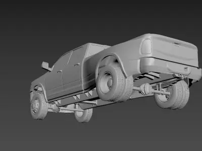 Dodge Ram 3500 2020 Body For Print  3D print model