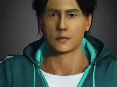 Squid Game Actor Lee Jung Jae Human3D 3D model