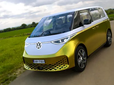 2024 VW ID Buzz  3D model