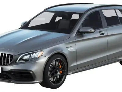 Mercedes Benz C63 AMG Estate 3D model