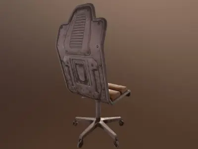 Sci Fi Chair - PBR Game Ready 3D model Low-poly 3D model