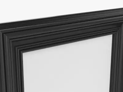 Frame portrait with picture 02 3D model