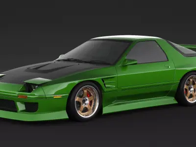 Mazda RX-7 FC3S 3D model