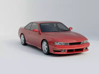 Nissan Silvia S14 3D model