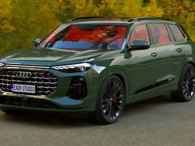  2024 Audi Q6 3D model