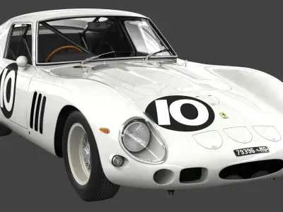 Ferrari 250 GTO - 3729GT - Complete 3D model