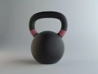 kettlebell 3D model