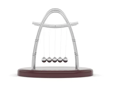 Newtons Cradle 3D model