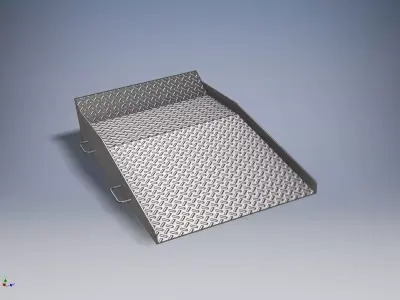 Truck ramp 3D model