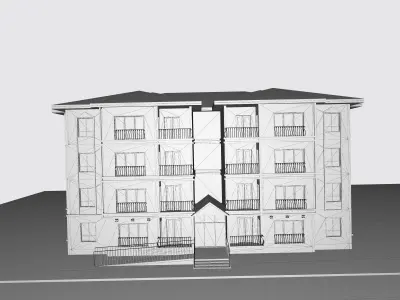 Traditional Apartment 3D model