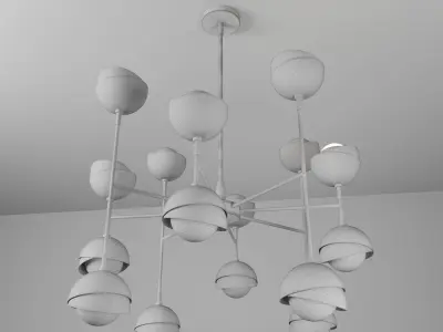 Seed Chandelier 3D model