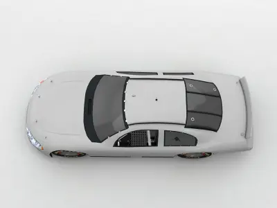 2002 Dodge Intrepid Stock Car NASCAR 3D model