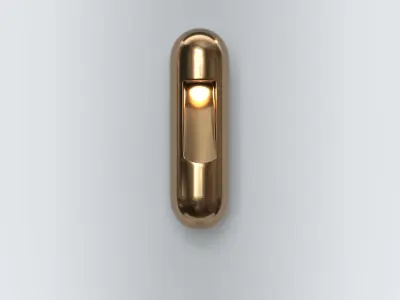 Wall Ogive Lamp Rick Owens 3D model