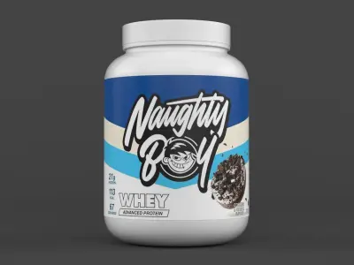 Protein Powder 3D model