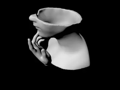 Greek vase 3D print model