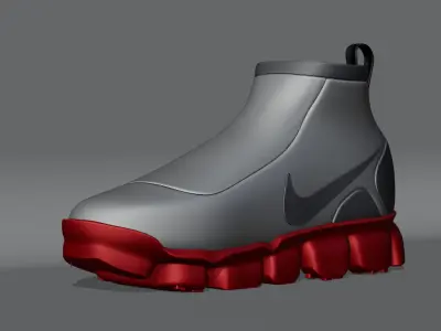 Nike vapor mars - Green 3D model