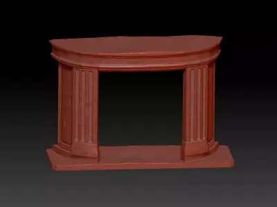 TRADITIONAL MANTEL 3D print model