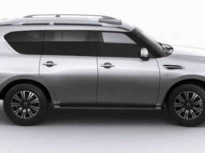 Nissan Patrol 2020 3D model