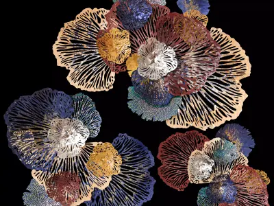 wall decor 32  Low-poly 3D model