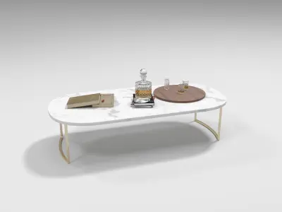 Coffe table 3D model