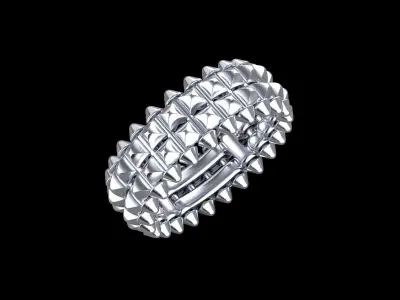 ClasI-I Double Ring 3D print model