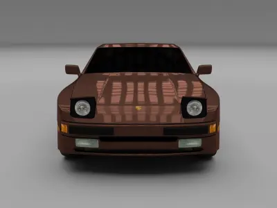 Porsche 944 S 3D model