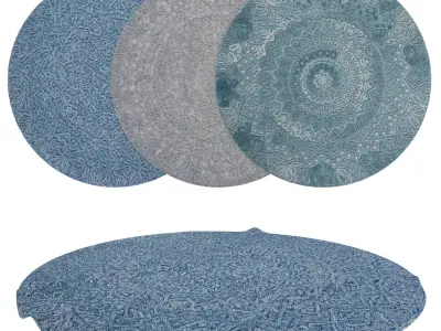 Rugs No 465 Low-poly 3D model
