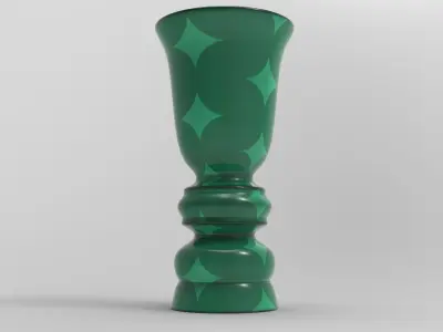 Soe Vase Low-poly 3D model