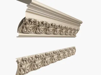 Cornice CNC 3D model