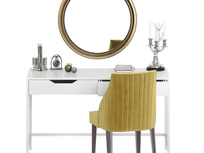 DRESSING TABLE SET 1 3D model
