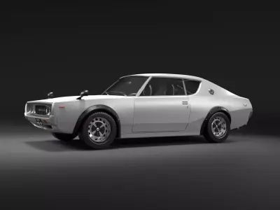 Datsun 240 GT 3D model