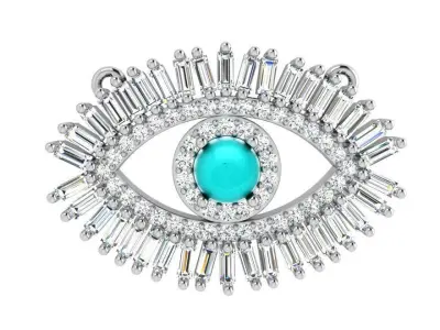 Eye Pendant 3801 3D print model