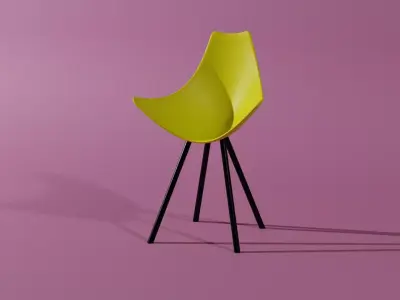 Designer chair model Free 3D model