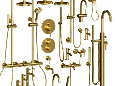  Set Faucets Omnires Y 3D model