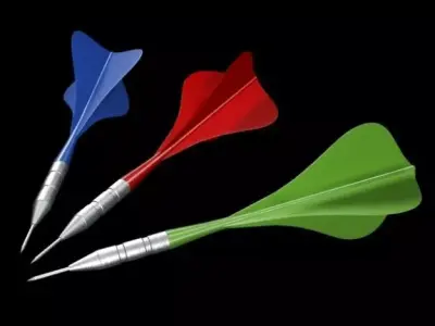 Darts three 3D model