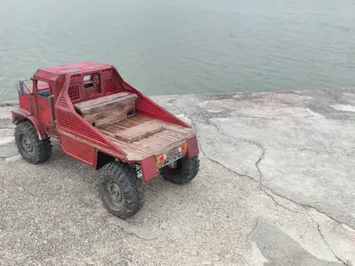 Crawler C23 Flatbed 1-10 RC body attachment 3D print model