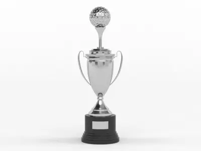 Cup Trophy 3D model purchase
