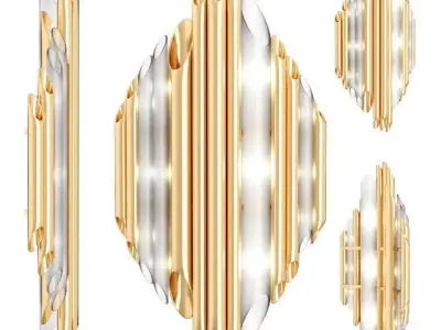 Organ Wall Light 3D model