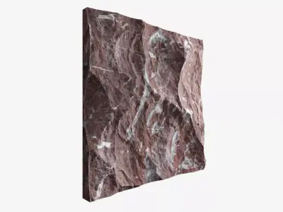 525-RockPanel marble wall texture 3D model