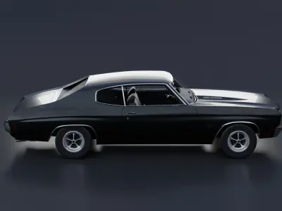 Chevrolet Chevelle SS 454 3D model