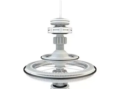 Space Station 3D model