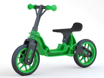 Balance Bike Hobby Bike Magestic 3D model