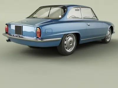 Alfa Romeo 2000 Sprint Coupe 3D model