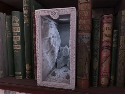 Stono Golem Booknook 3D print model