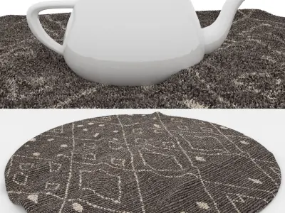Rugs No 123 Low-poly 3D model