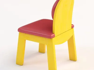 Junior 200 Childrens Chair 3D model