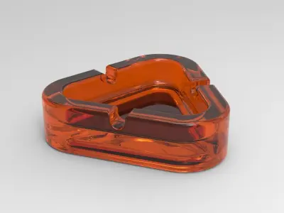 Ashtray 3D print model