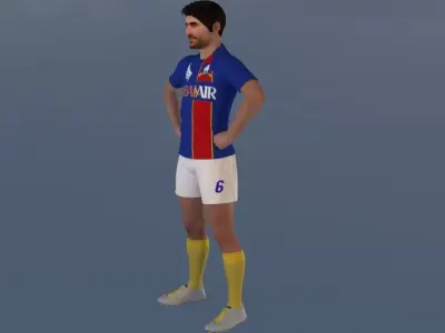 Roy Kent Character Model 3D model